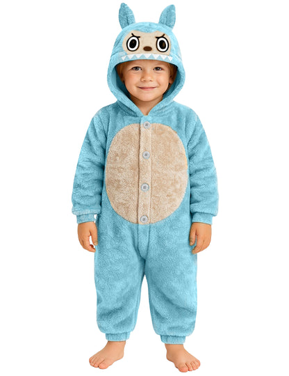 Kostým plyšového modrého monstra pro děti 