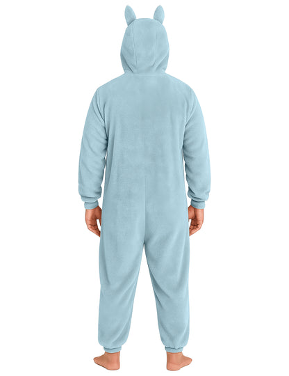 Kostým plyšového modrého monstra pro muže 