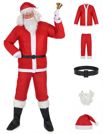 Kostým Santa Clause pro dospělé začátečníky