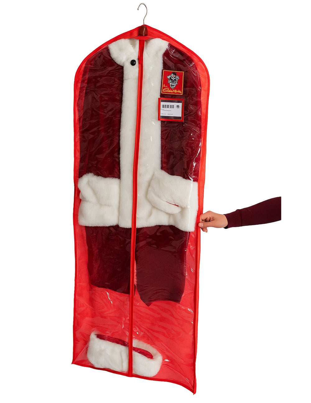 Housse de transport du déguisement de Père Noël