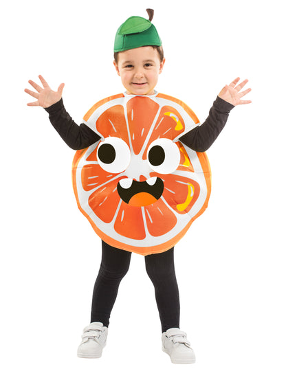 Malý oranžový dětský kostým