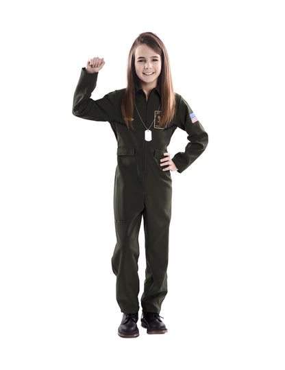 Kostým stíhacího pilota pro děti 