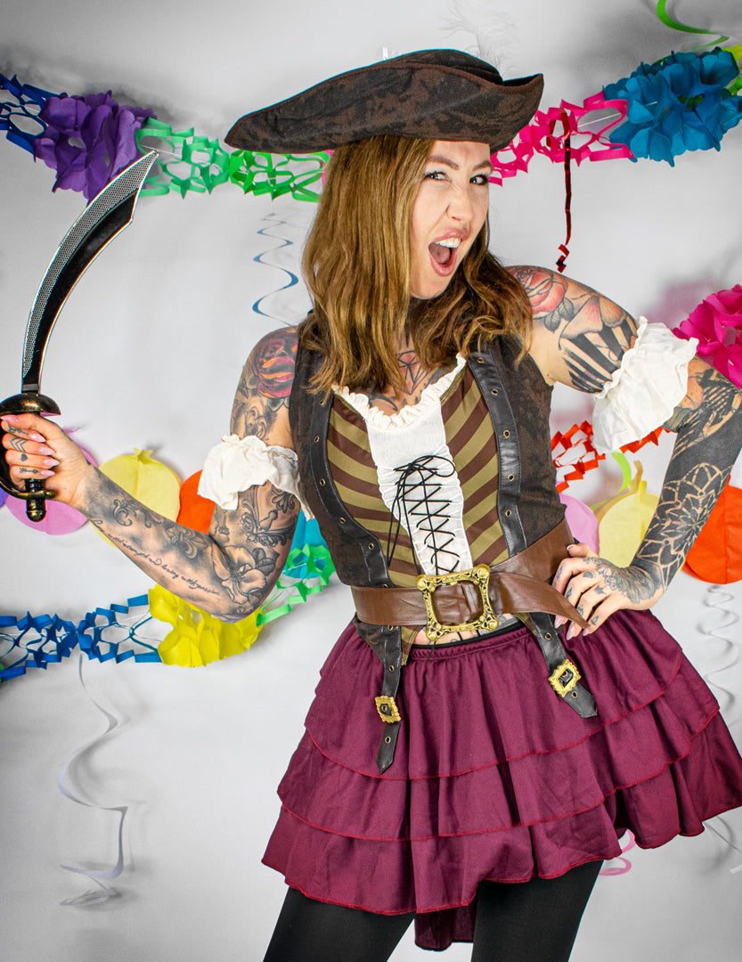 Déguisement Pirate Aventurière Femme