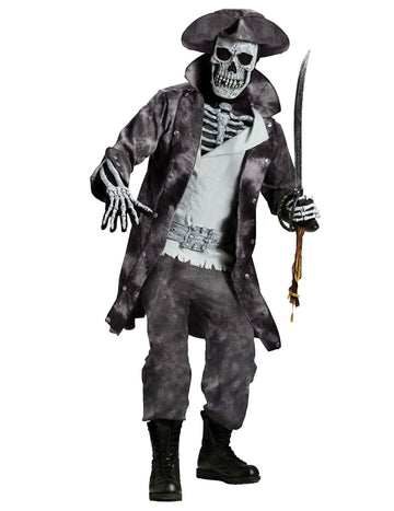 Pánský halloweenský kostým pirátského ducha