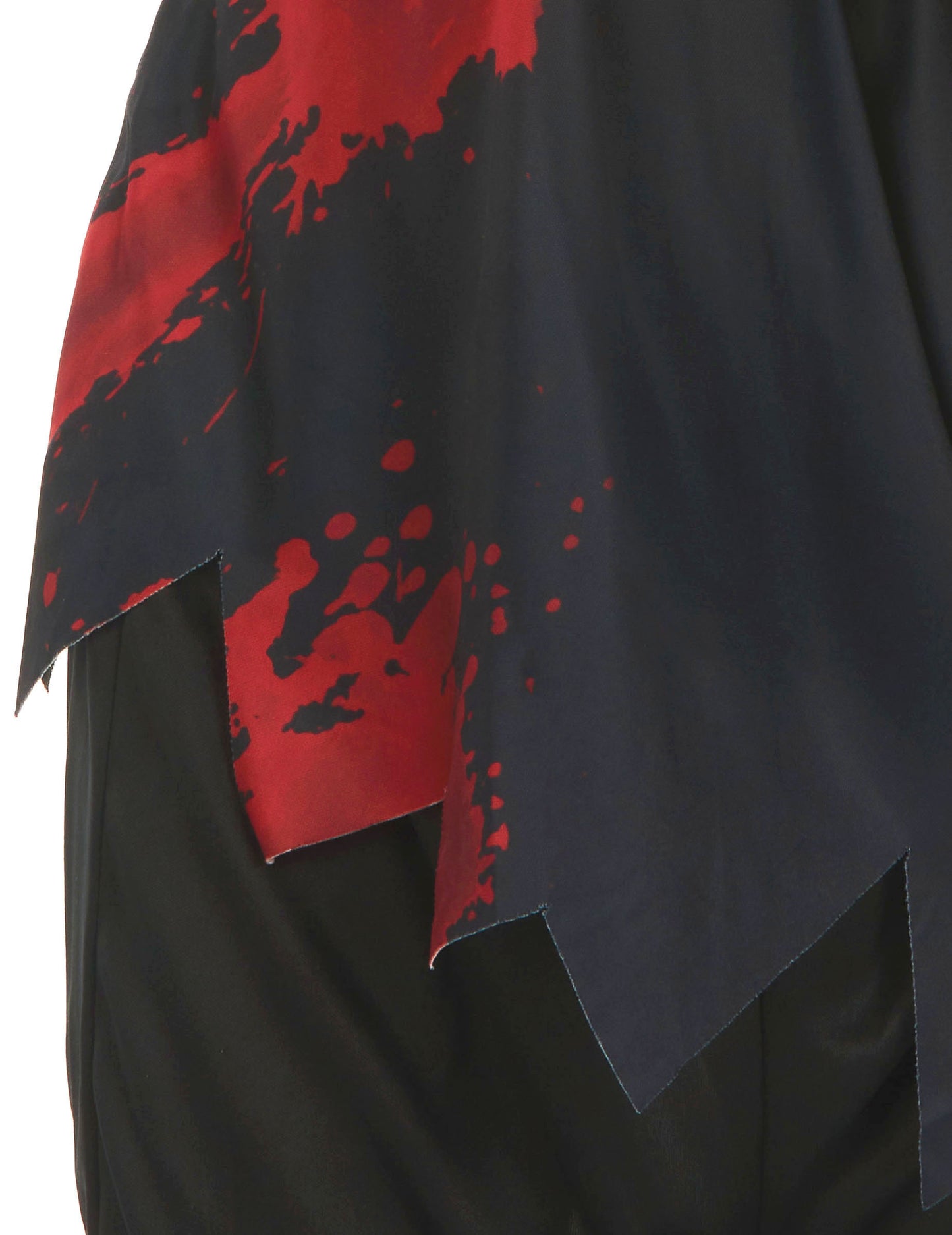 Dětský kostým zombie policisty v černém a bílém provedení