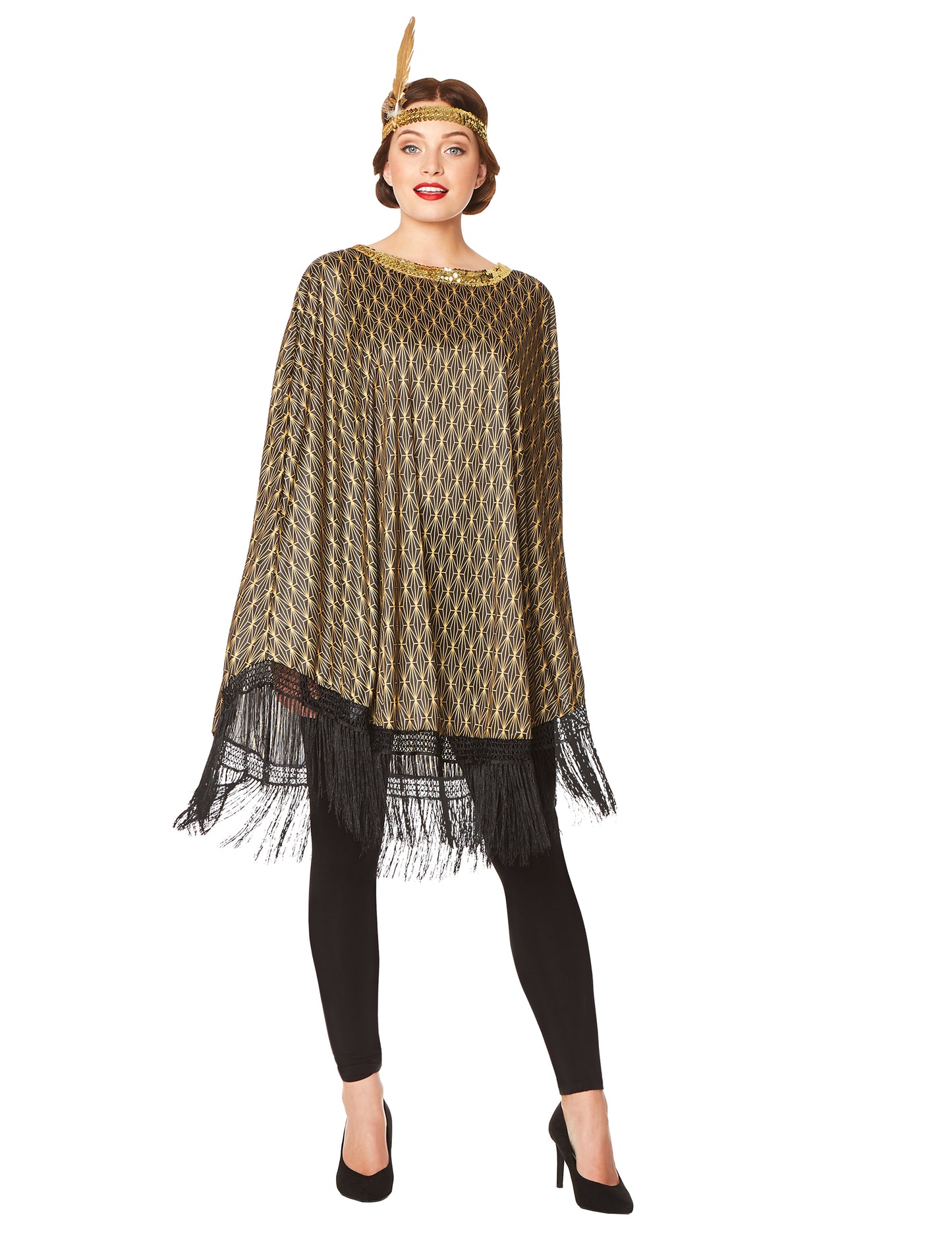 Poncho maskoval Charleston Golden Women