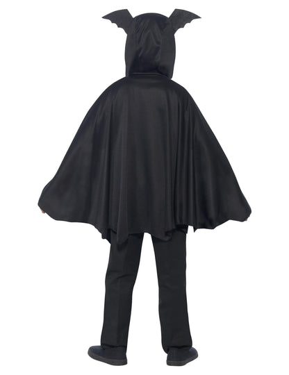 Černý Halloween černý dětský styl poncho převlečení
