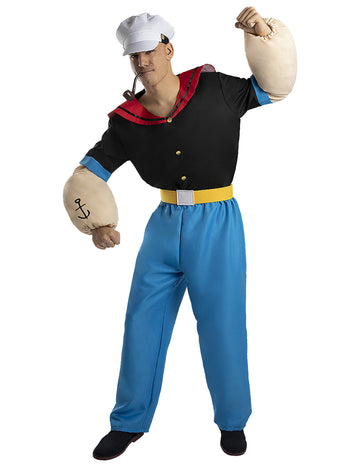 Kostüm Popeye™ Plus Size Erwachsene