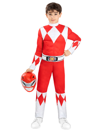 Dětský kostým Svalnatý červený Power Ranger™ 