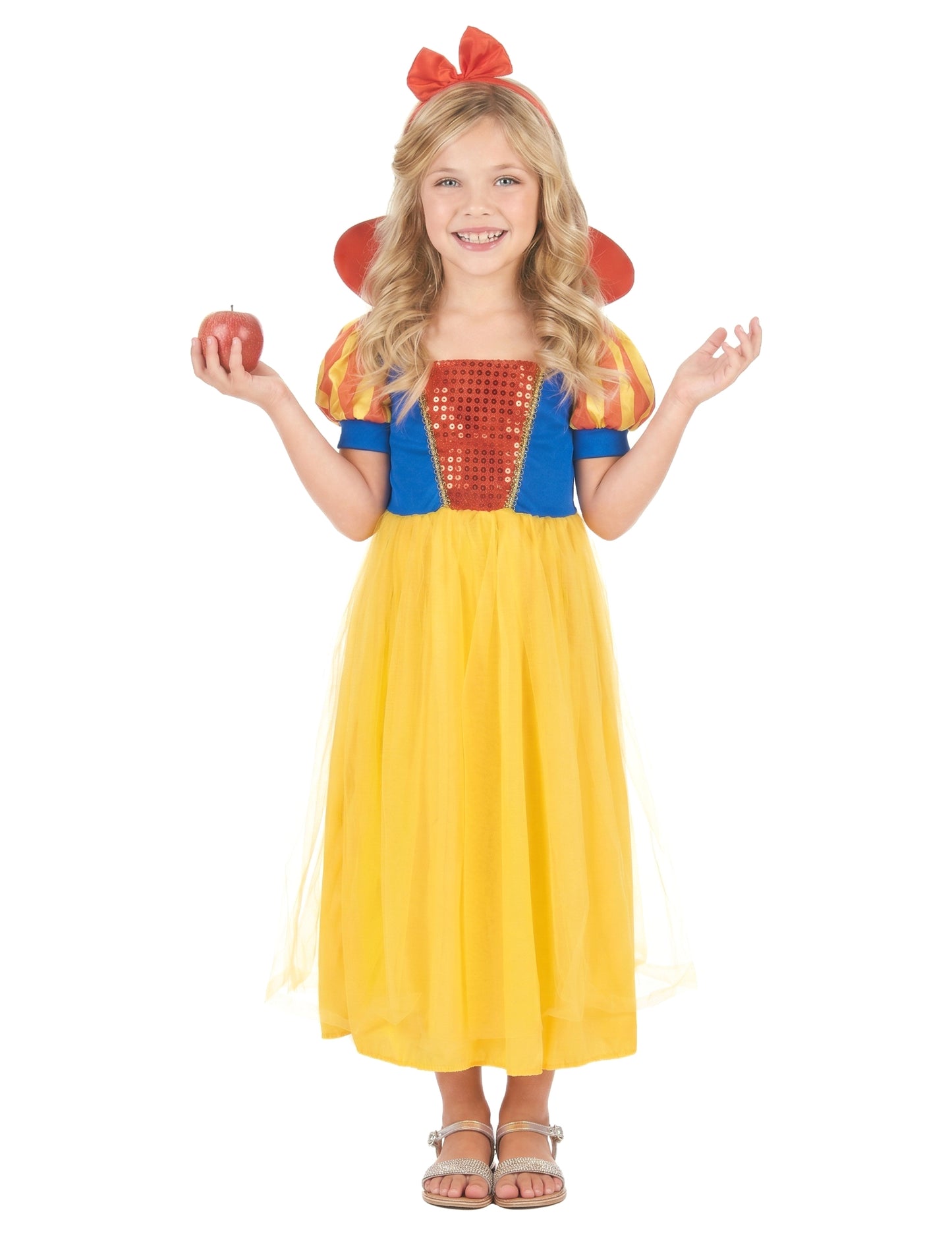 Kostým princezny s čelenkou pro dívky