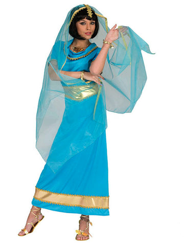 Dámský kostým modré bollywoodské princezny