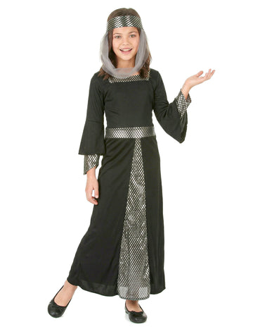 Kostüm für Mädchen Mittelalterliche Prinzessin