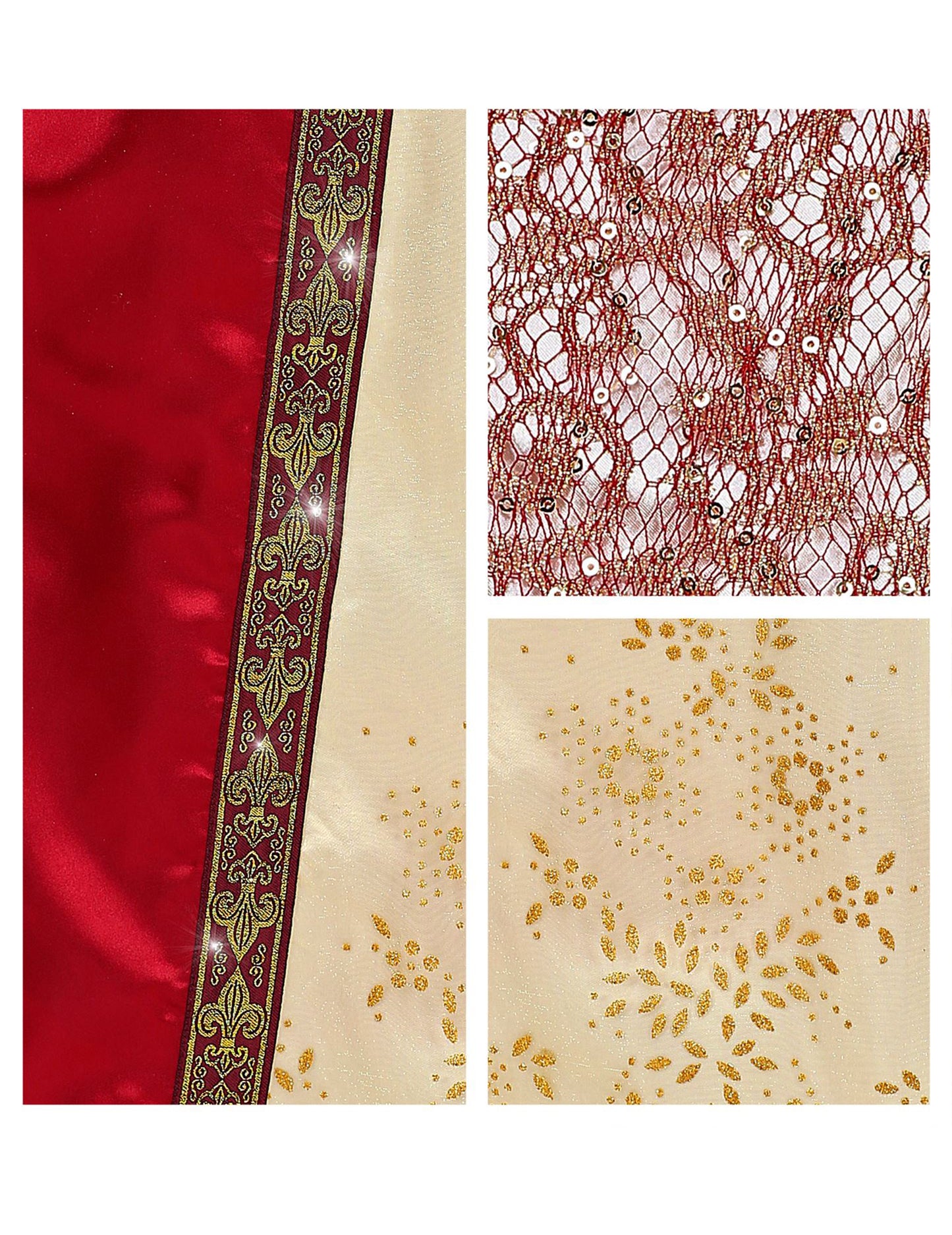 Dívčí kostým královské středověké princezny