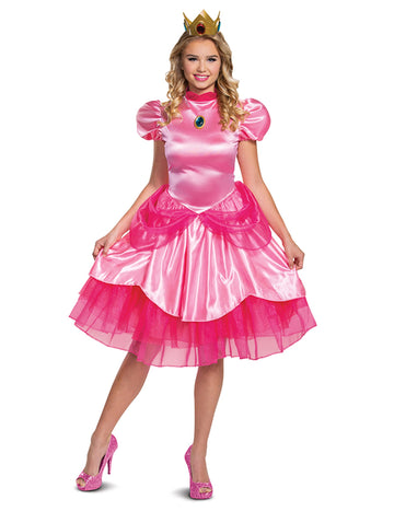 Dámský kostým princezny Peach od Nintendo Deluxe