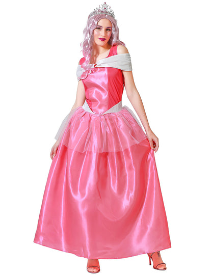 Růžový princeznovský kostým pro ženy 