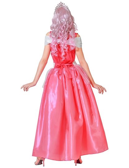 Růžový princeznovský kostým pro ženy 
