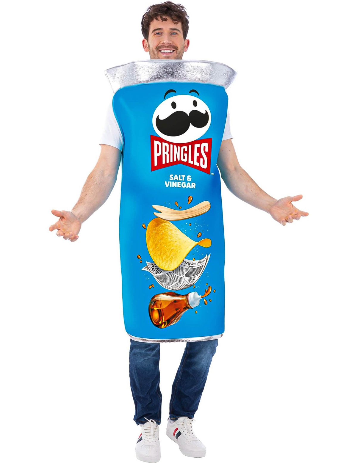 Dospělý kostým Pringles® s příchutí soli a octa