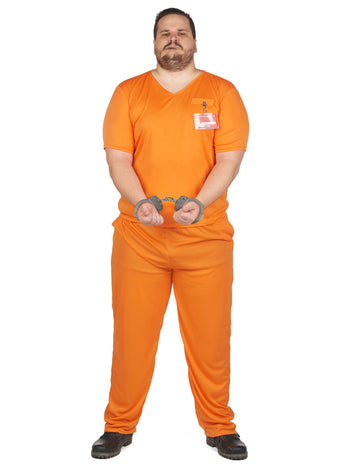 Velký kostým vězně pro dospělé