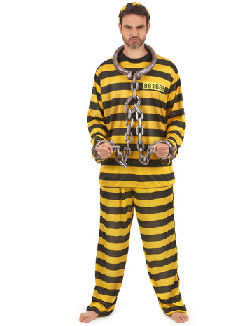 Kostým pro dospělé žluté vězně