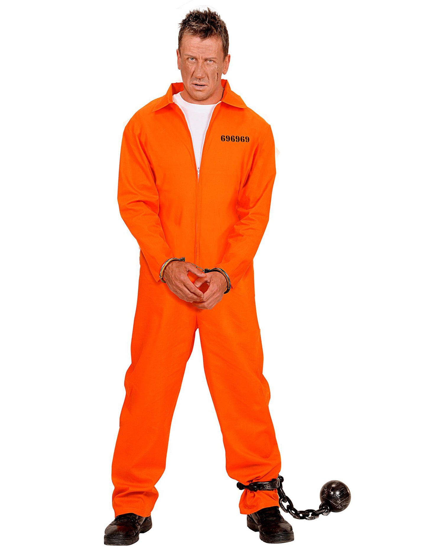 Pánský kostým oranžového vězně