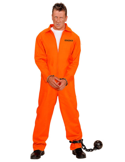 Pánský kostým oranžového vězně