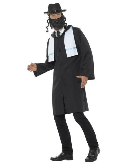 Rabbinerkostüm für Erwachsene schwarz