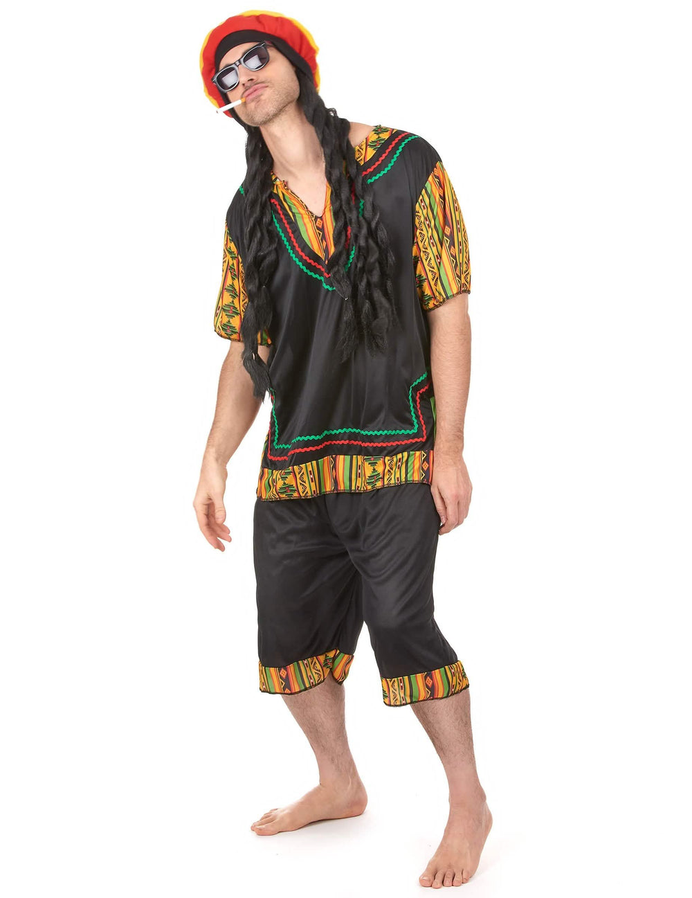 Přehled kostýmu rasta pro mužský muž
