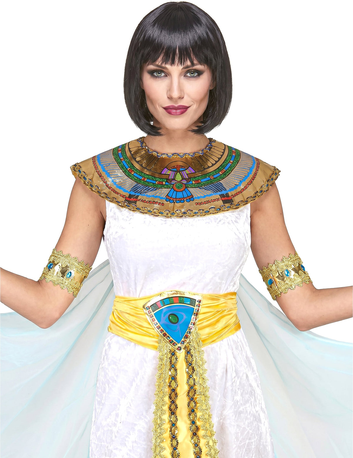 Dámský kostým egyptské královny se závojem