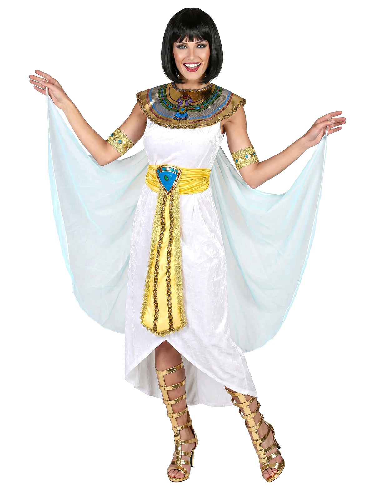 Dámský kostým egyptské královny se závojem