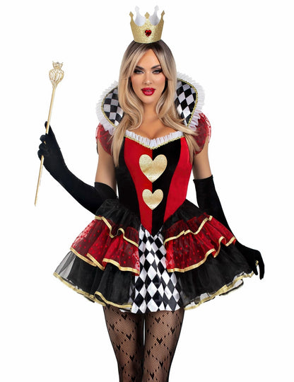 Dámský kostým sexy královny srdcí