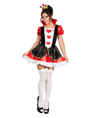 Herzkönigin Kostüm sexy für Damen