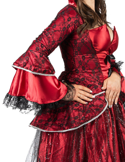 Luxusní kostým upíří královny pro ženy