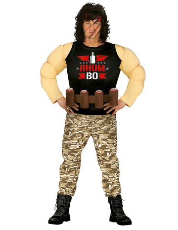 Rhum Bo Kostüm für Krieger Erwachsene