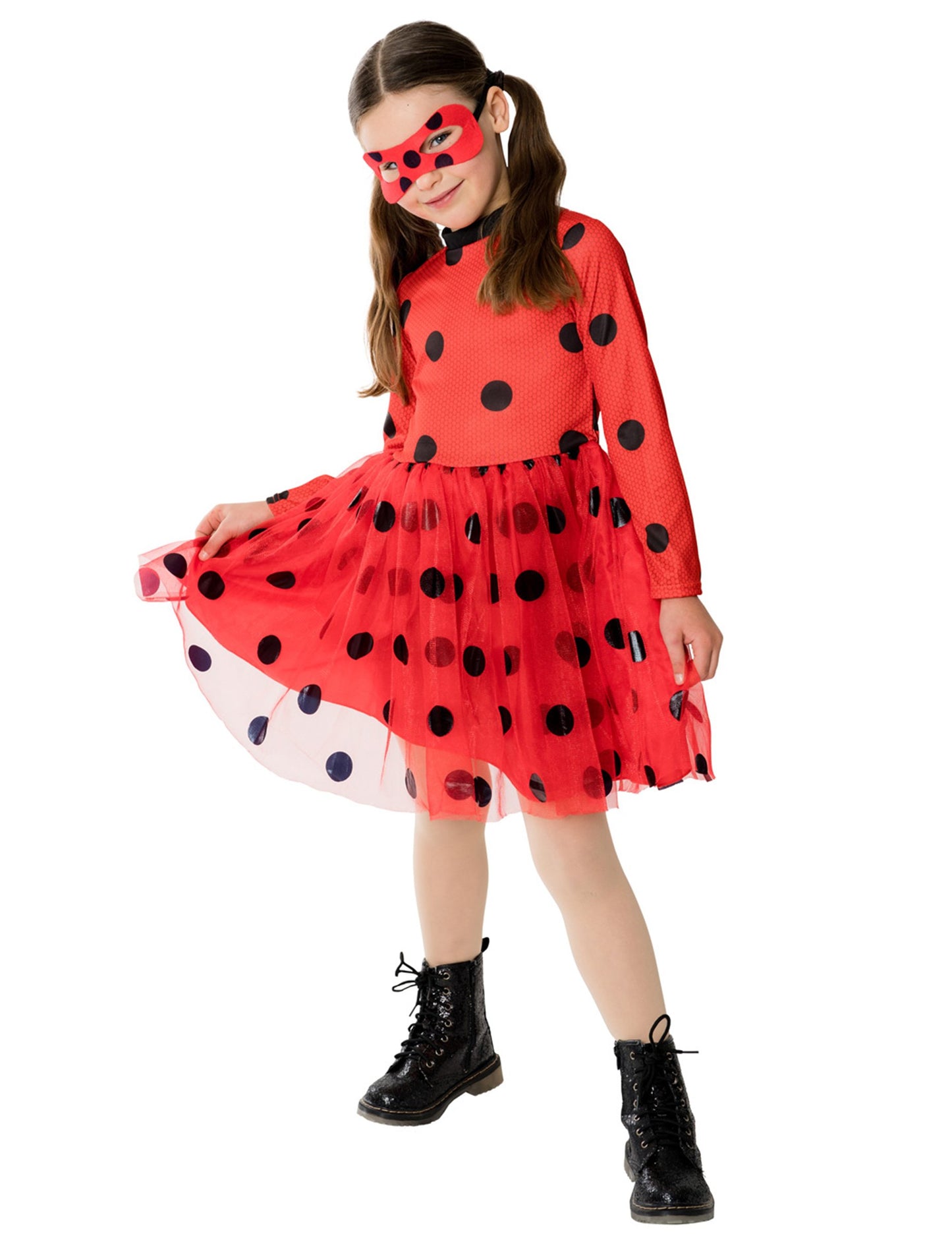 Déguisement robe avec jupon Ladybug Miraculous