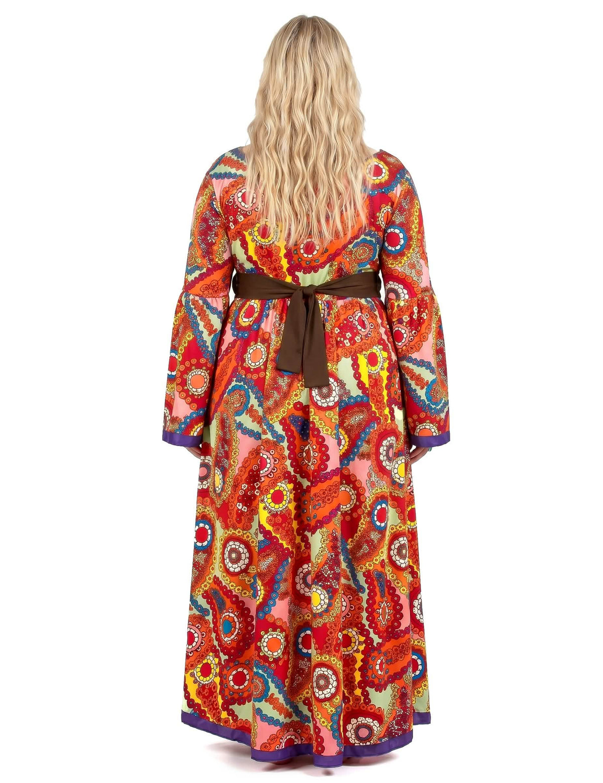Dámský kostým hippie pro plnoštíhlé ženy