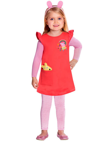 Dívčí kostým Prasátko Peppa