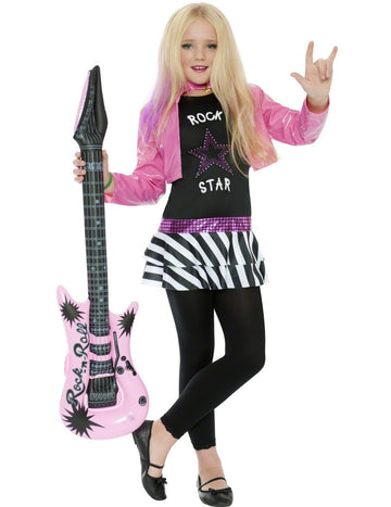 Dívčí kostým rockové hvězdy