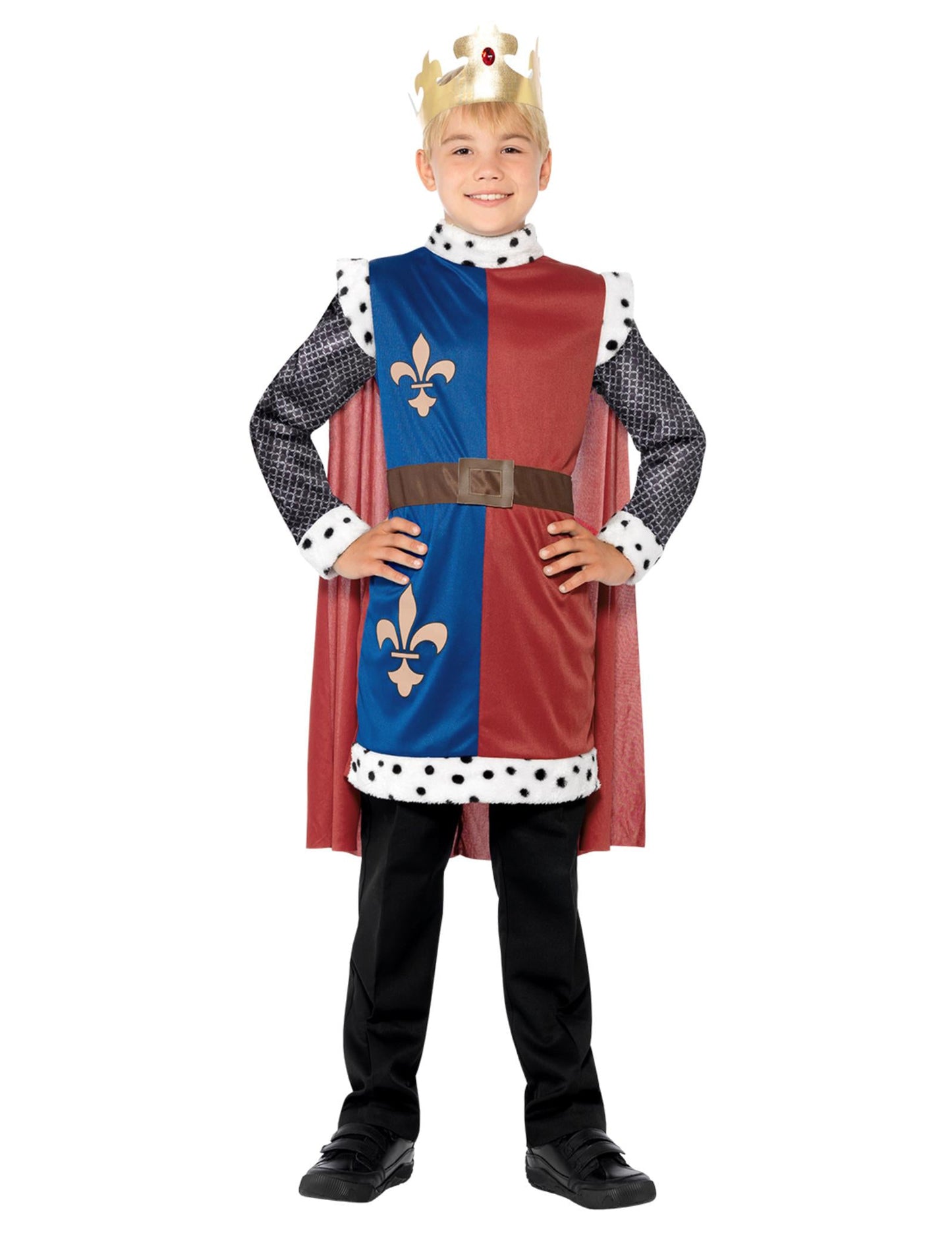 Médivní kostým krále
