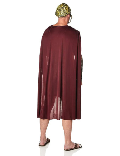 Pohled zezadu na římský kostým