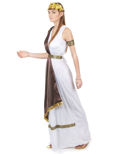 Dámský saténový římský kostým