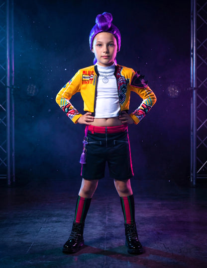 Kostým Rumi Kpop Demon Hunter™ pro dívky 