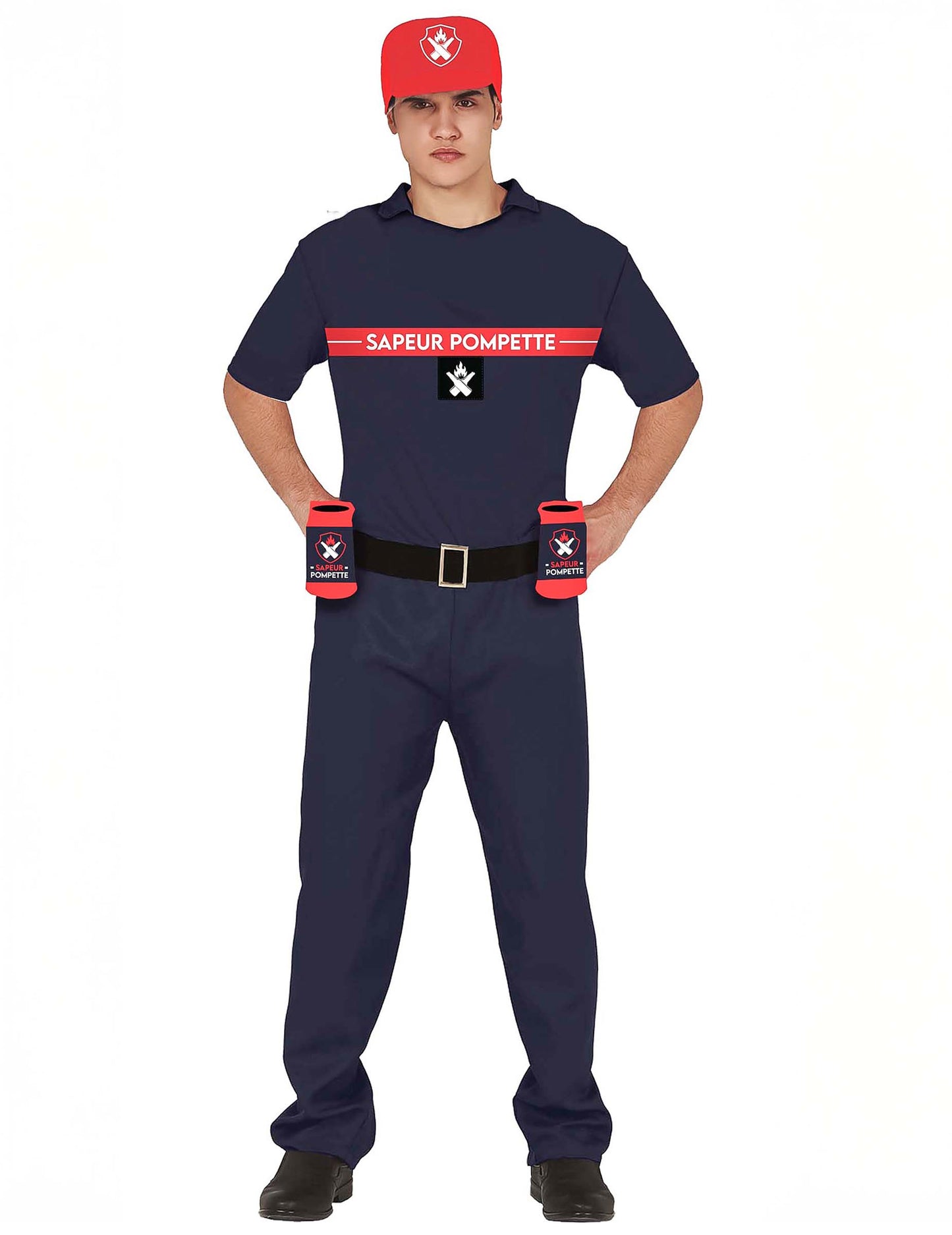 Kostým opilého hasiče pro dospělé