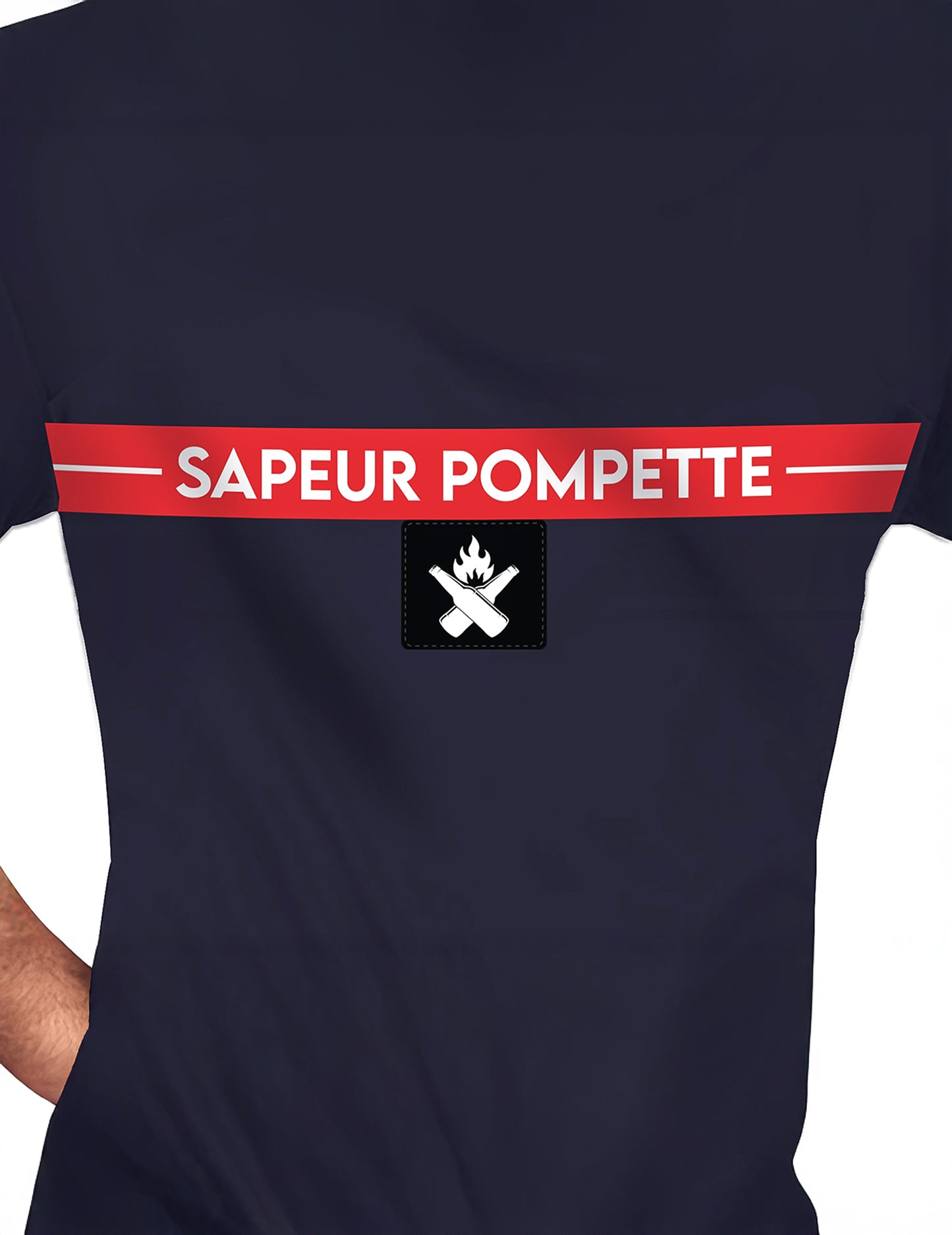 Kostým opilého hasiče pro dospělé