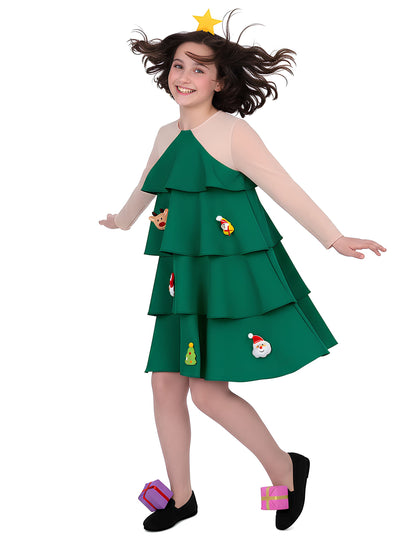 Vánoční kostým pro dívky