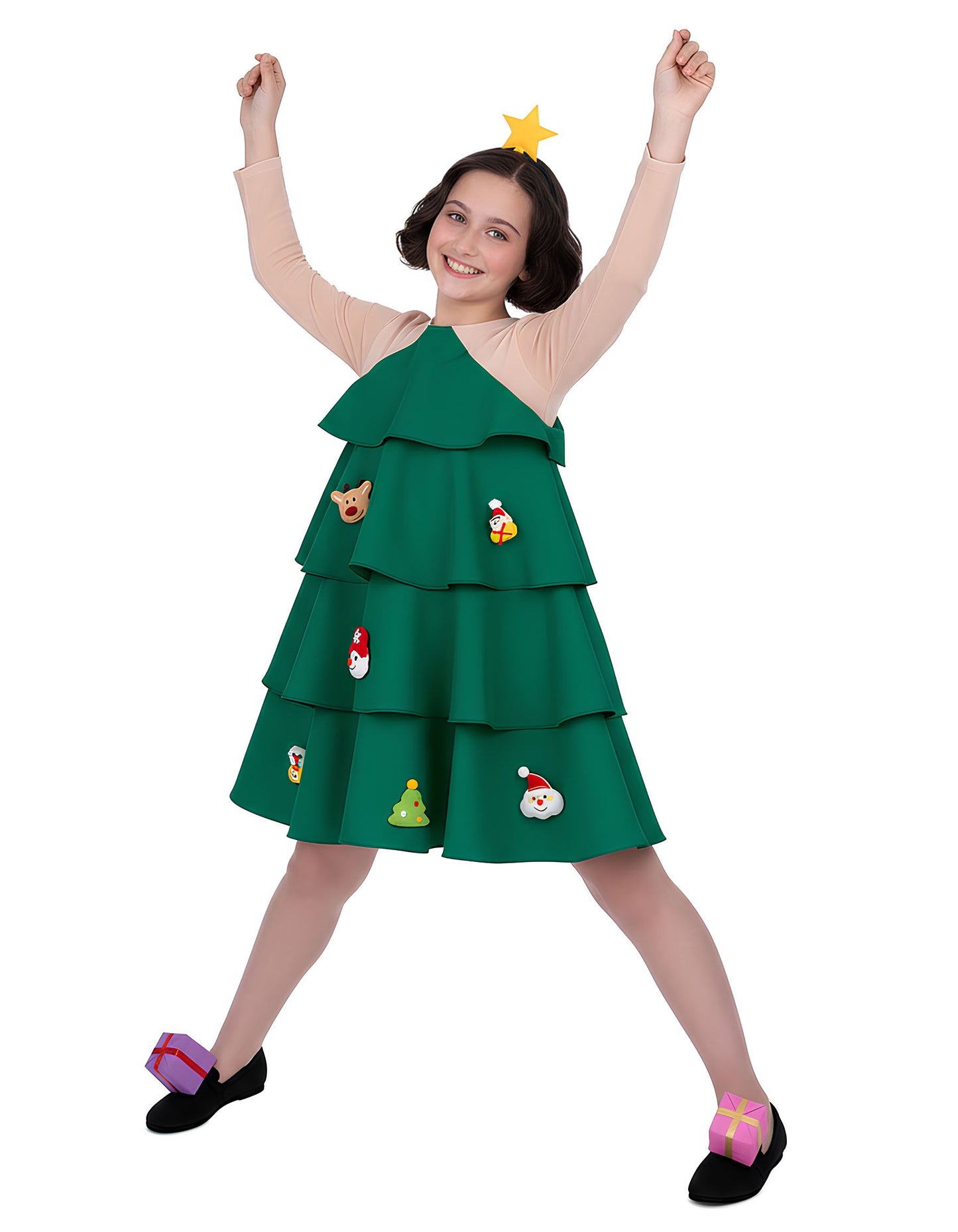 Vánoční kostým pro dívky