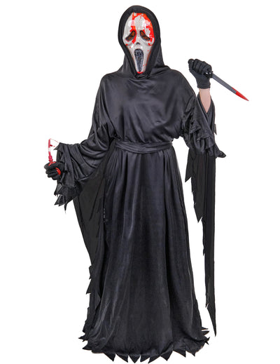 Kostým Scream™ s krvavě zbarvenou maskou pro dospělé 