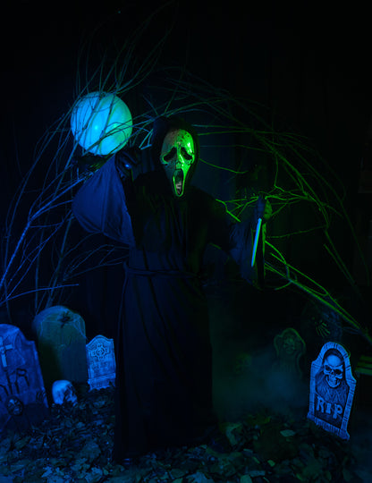 Kostým Scream™ s krvavě zbarvenou maskou pro dospělé 