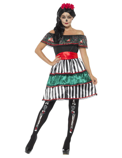 Dámský kostým Senora Dia de los Muertos