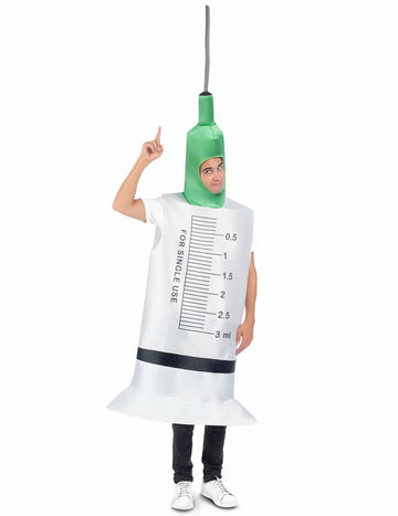 Kostým pro dospělé s lékařskou stříkačkou