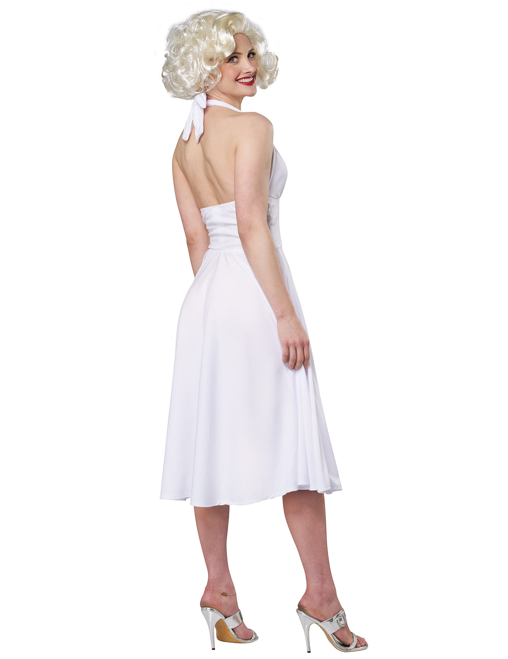 Vue de dos du déguisement Sexy Marilyn